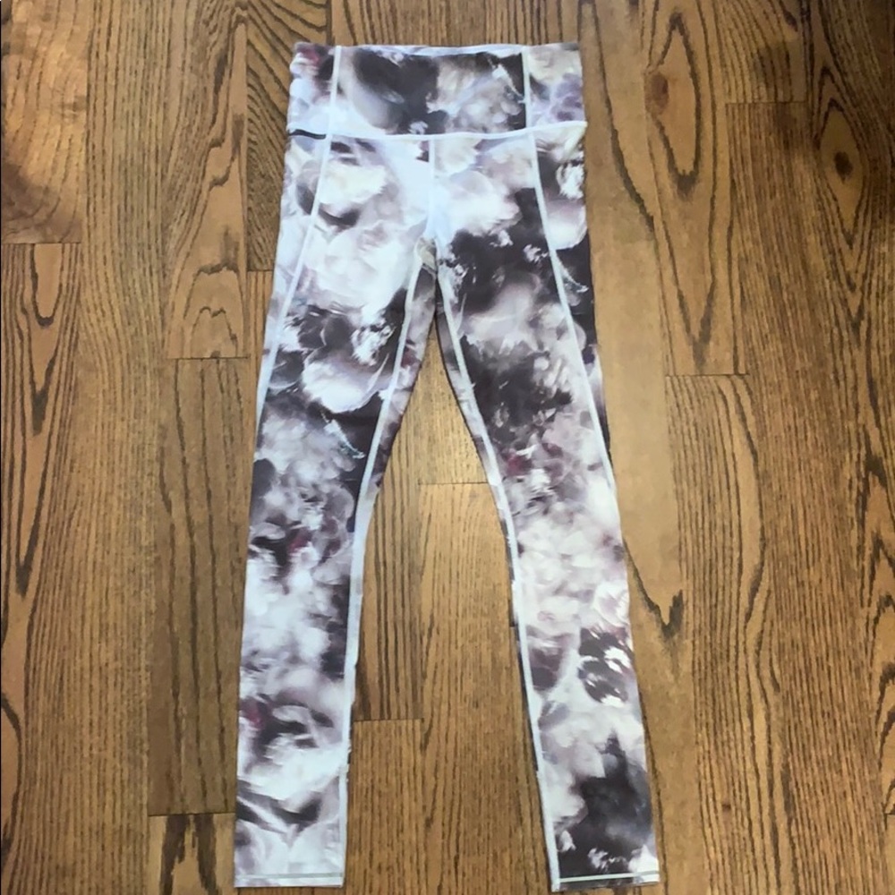 Women’s Athleta Sz. XXS White Purple Grey Tight